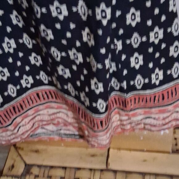 Angie Floral Black Backless Boho Jumpsuit Size Small - Picture 4 of 6